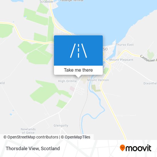 Thorsdale View map