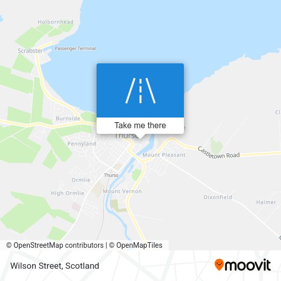 Wilson Street map