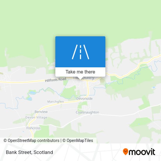 Bank Street map