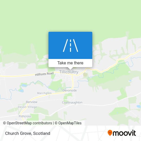 Church Grove map
