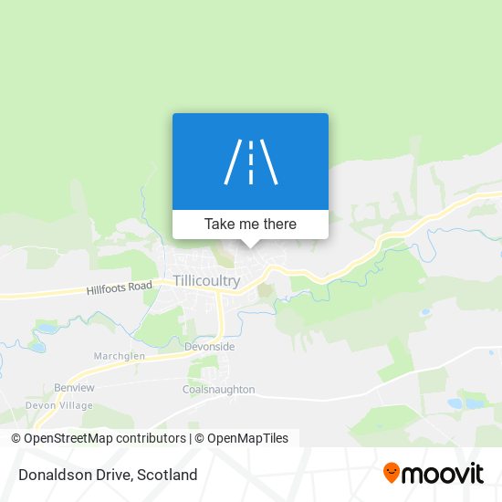 Donaldson Drive map