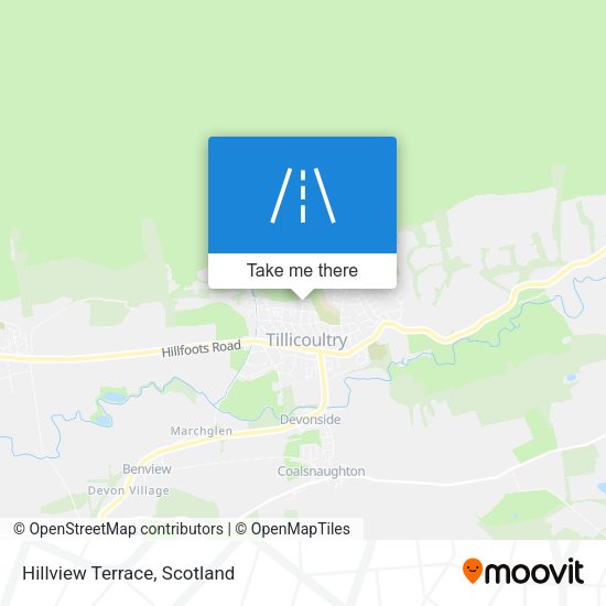 Hillview Terrace map