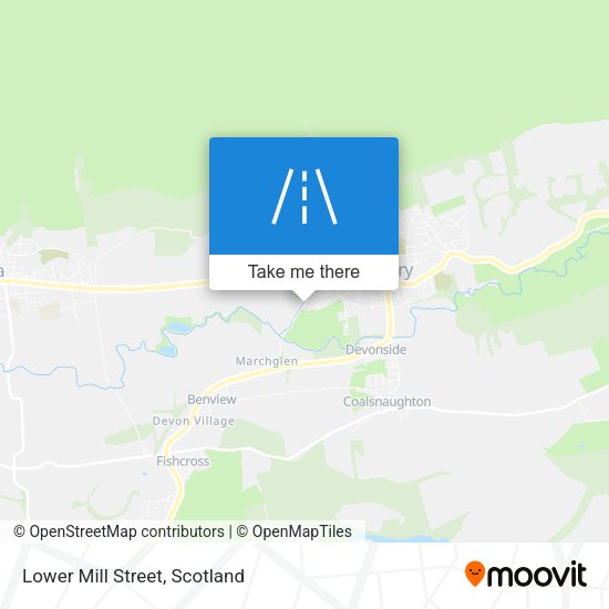 Lower Mill Street map