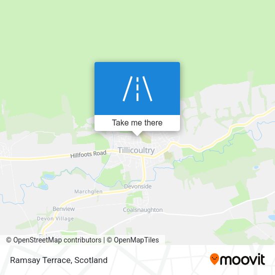 Ramsay Terrace map