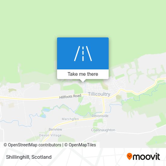 Shillinghill map