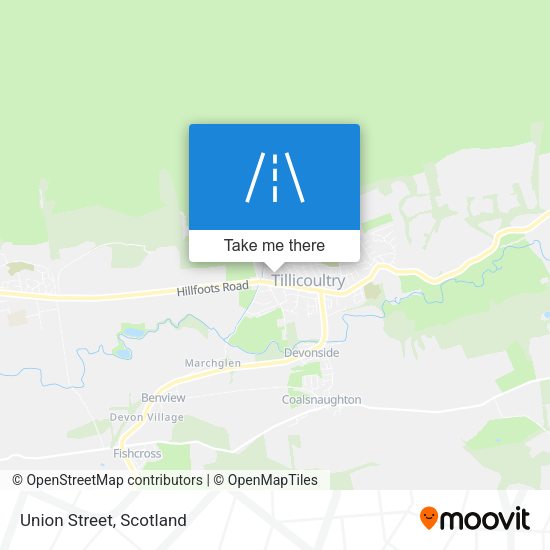 Union Street map