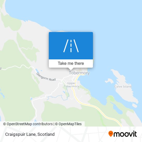 Craigspuir Lane map