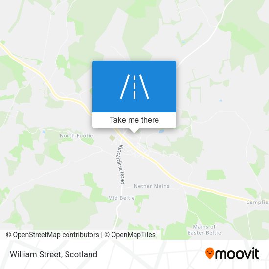 William Street map