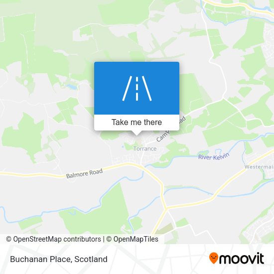 Buchanan Place map