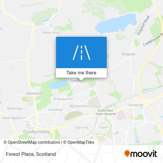 Forest Place map