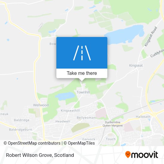 Robert Wilson Grove map