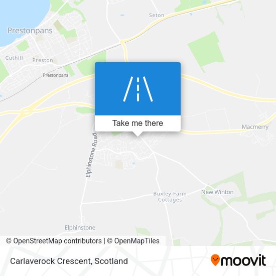 Carlaverock Crescent map