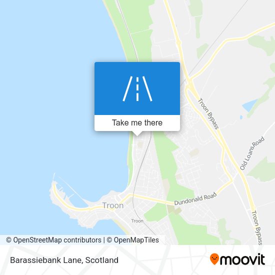 Barassiebank Lane map