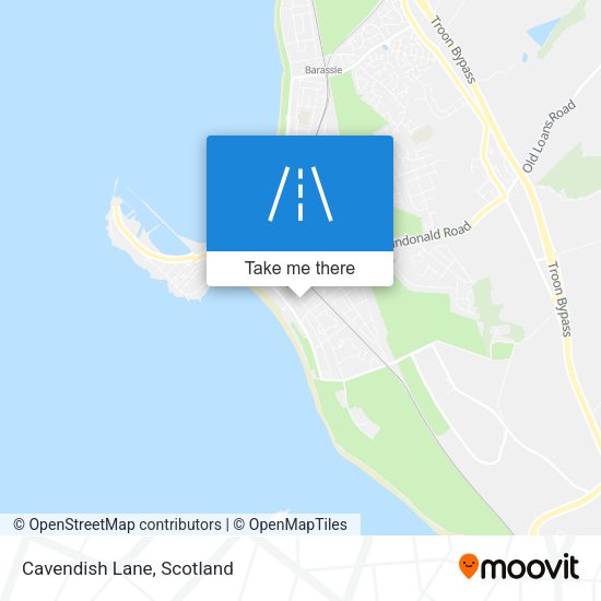 Cavendish Lane map