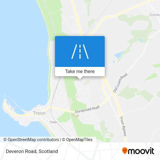 Deveron Road map