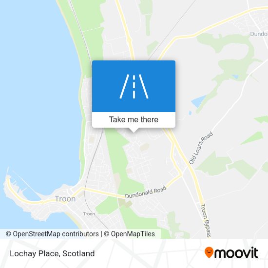 Lochay Place map