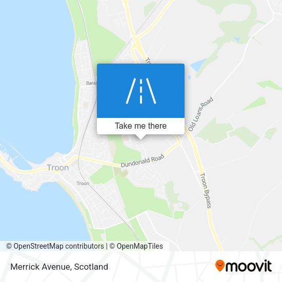 Merrick Avenue map