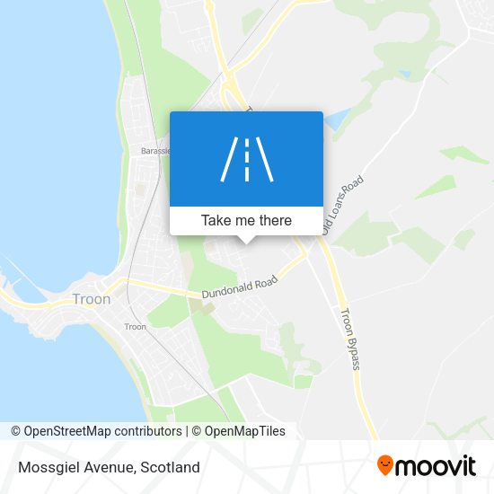 Mossgiel Avenue map