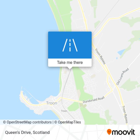 Queen's Drive map