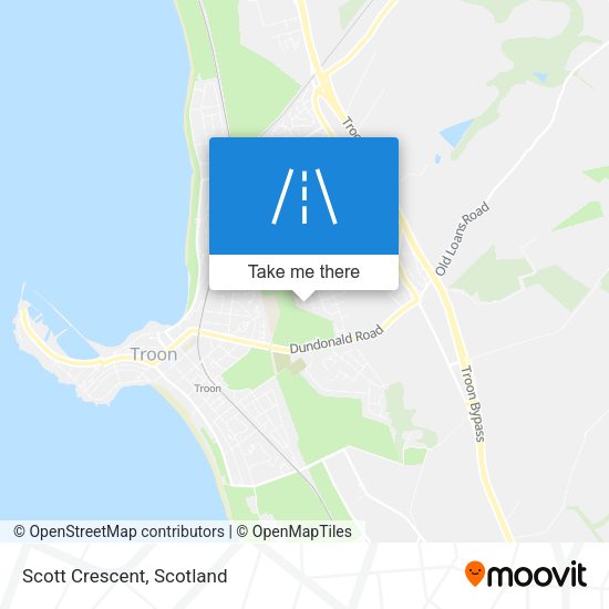 Scott Crescent map