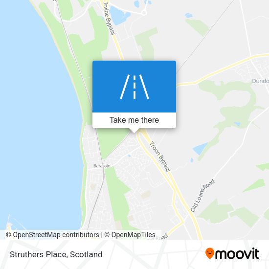 Struthers Place map