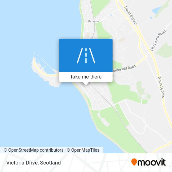 Victoria Drive map