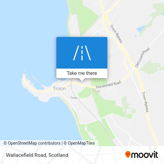 Wallacefield Road map
