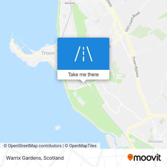 Warrix Gardens map