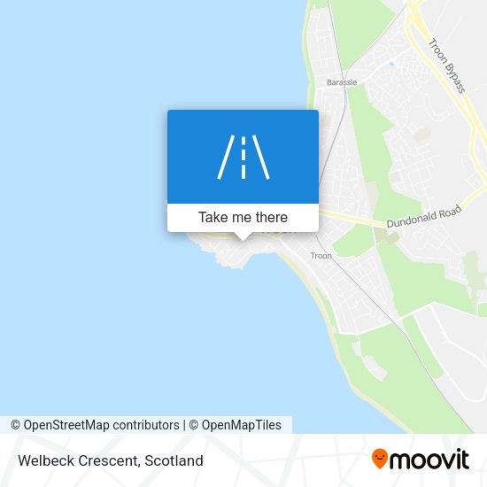 Welbeck Crescent map