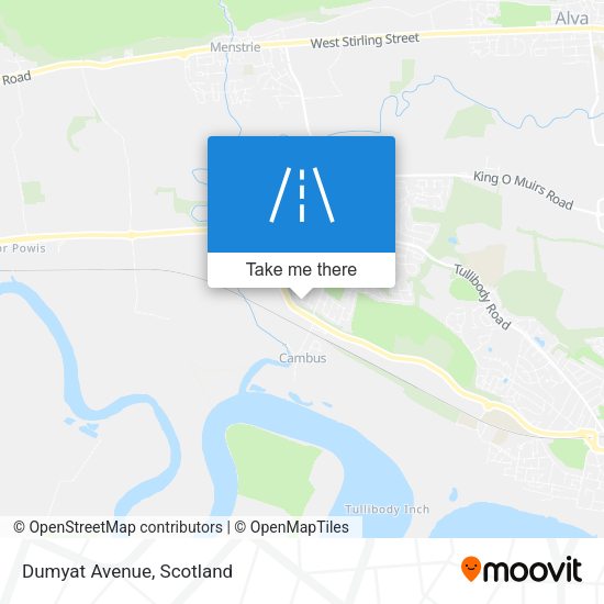 Dumyat Avenue map