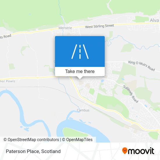 Paterson Place map