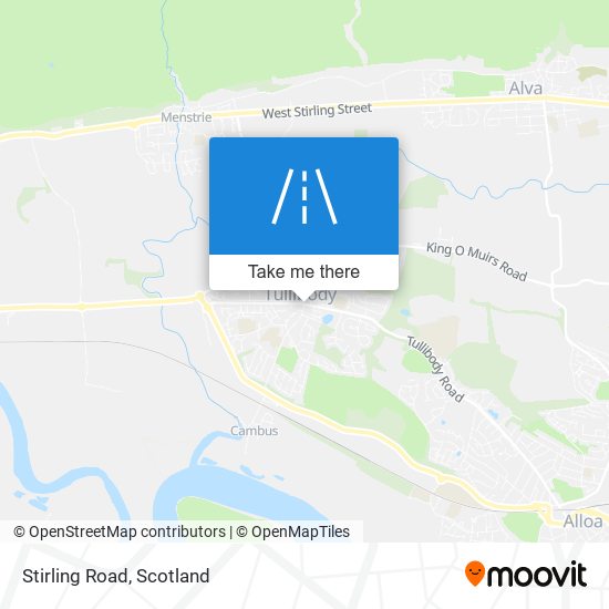 Stirling Road map