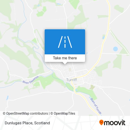 Dunlugas Place map