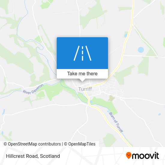 Hillcrest Road map