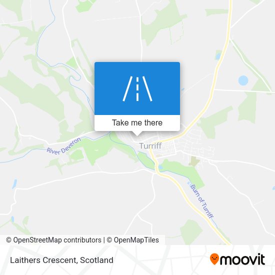 Laithers Crescent map