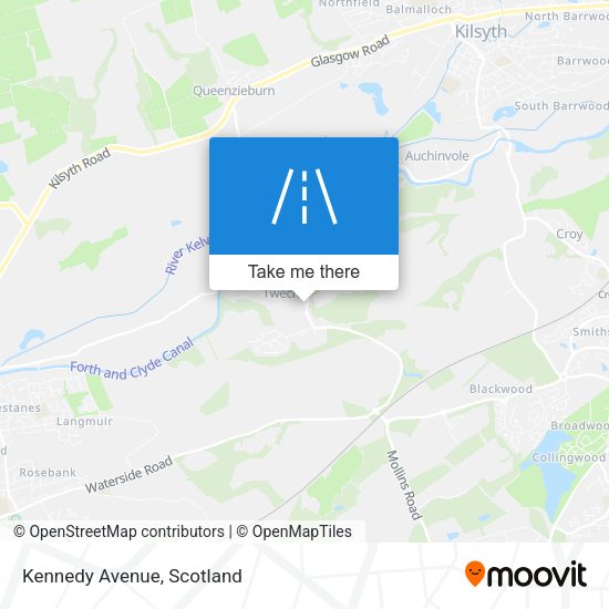 Kennedy Avenue map