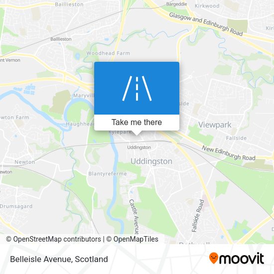Belleisle Avenue map