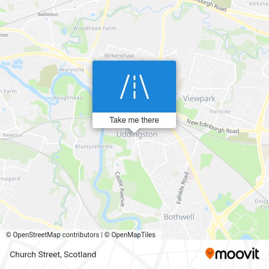 Church Street map