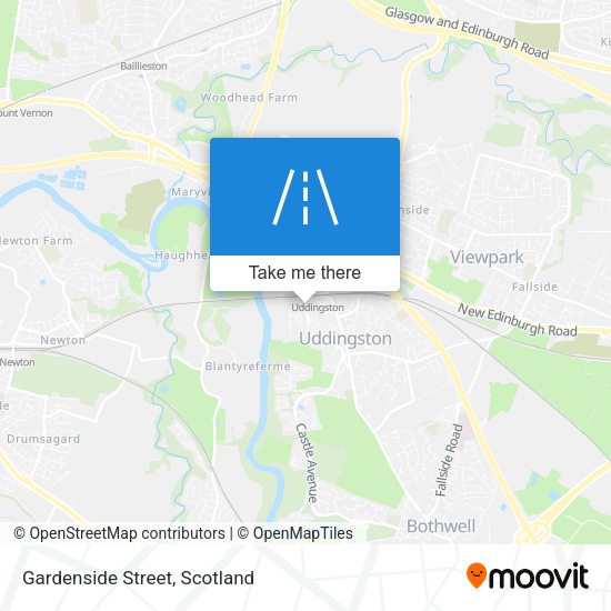 Gardenside Street map