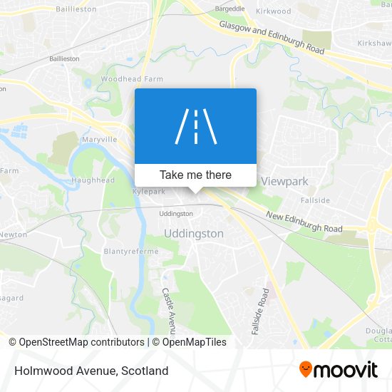 Holmwood Avenue map