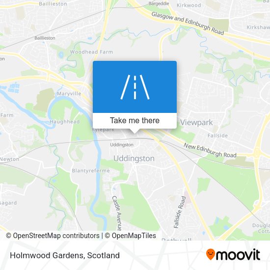 Holmwood Gardens map