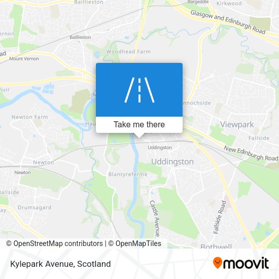 Kylepark Avenue map