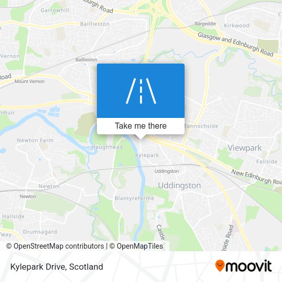 Kylepark Drive map