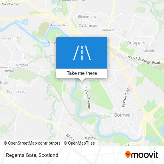 Regents Gate map