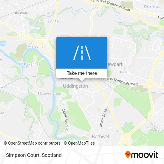 Simpson Court map