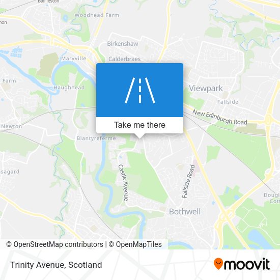 Trinity Avenue map