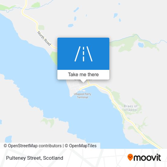 Pulteney Street map