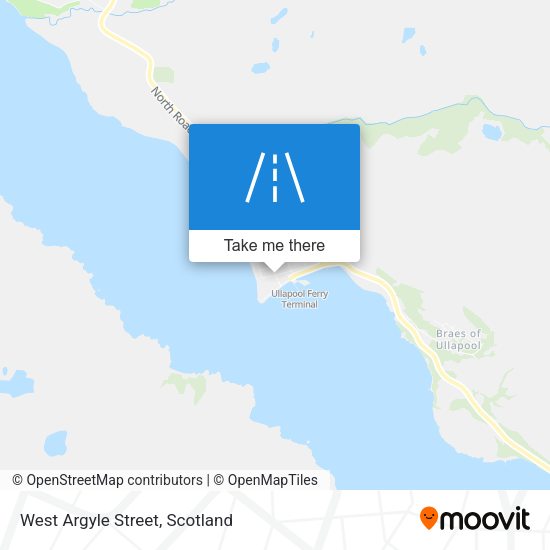 West Argyle Street map