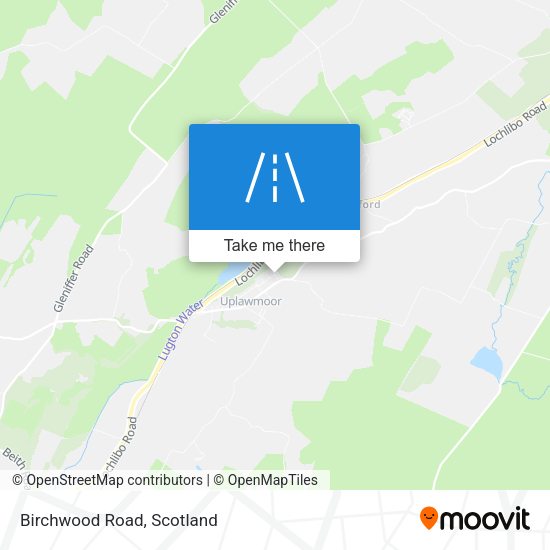 Birchwood Road map