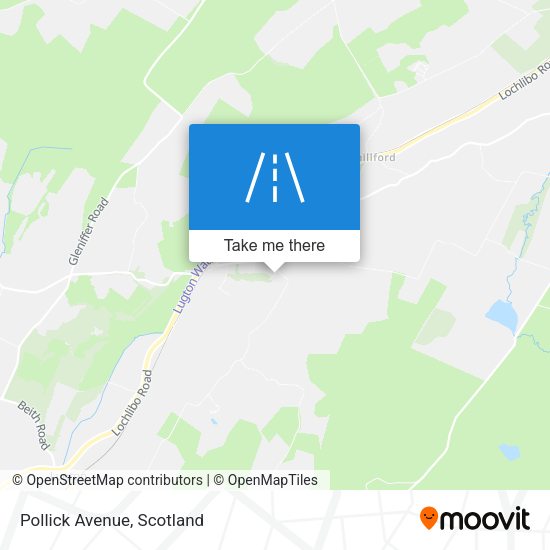 Pollick Avenue map